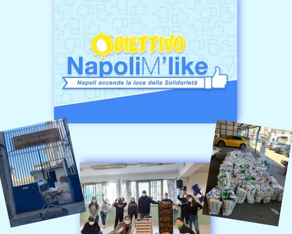 Obiettivo Napoli M’Like – Napoli accende la luce della Solidarietà